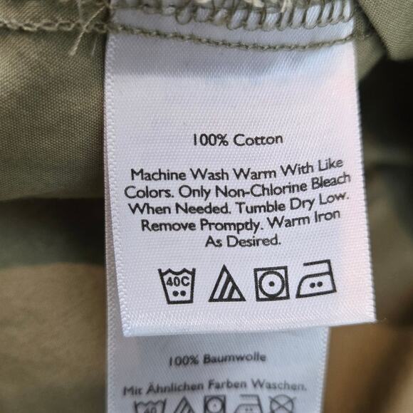 Columbia Long Sleeve Button Down Outdoor Hiking Ventilated Shirt Mens 2XL Khaki - Picture 6 of 6